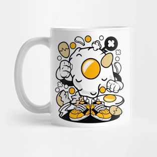 Egg cartoon style Mug